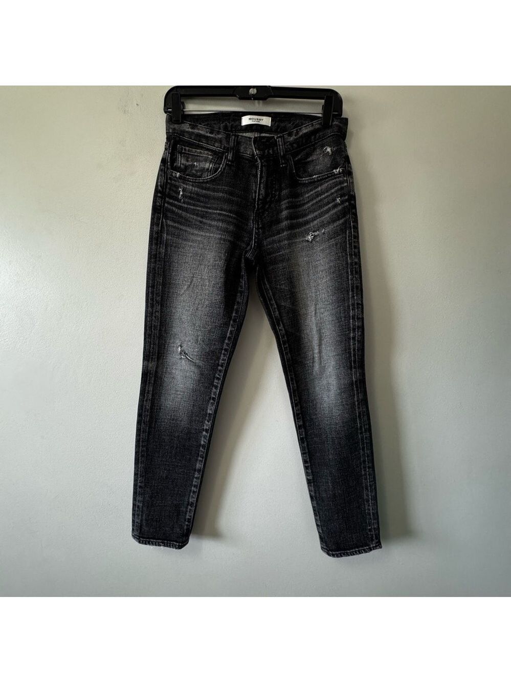 Moussy Vintage Japan Women's Black Cropped Jeans size 25
